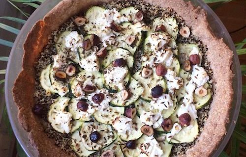 tarte courgette